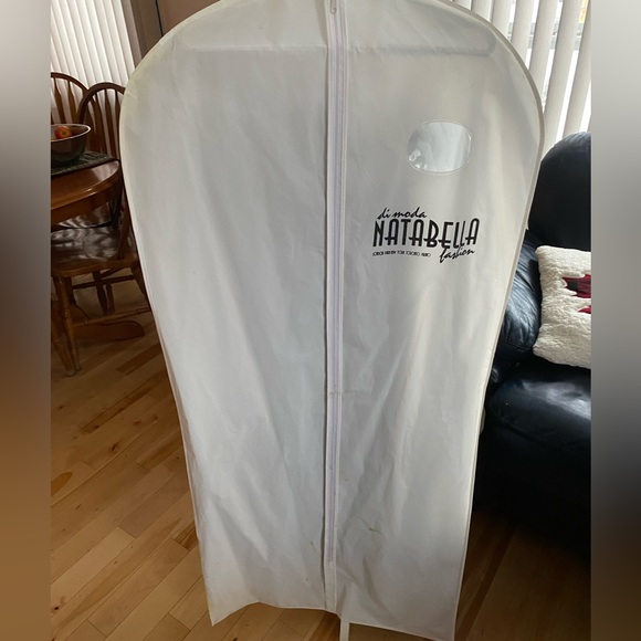 Ladies Luxury moss green coat by Natabella - size L - Picture 9 of 9